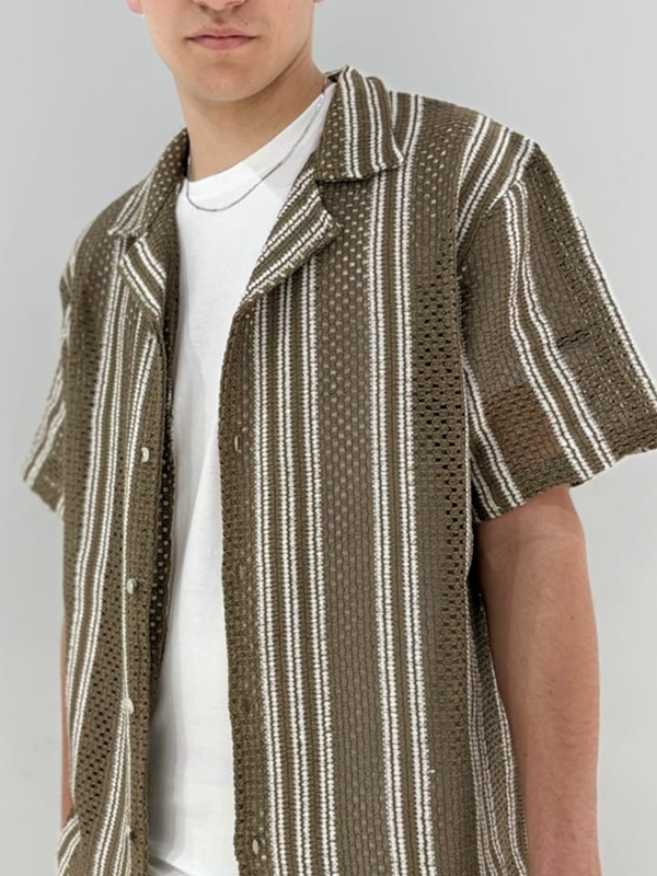 Camisa Crochet Sano
